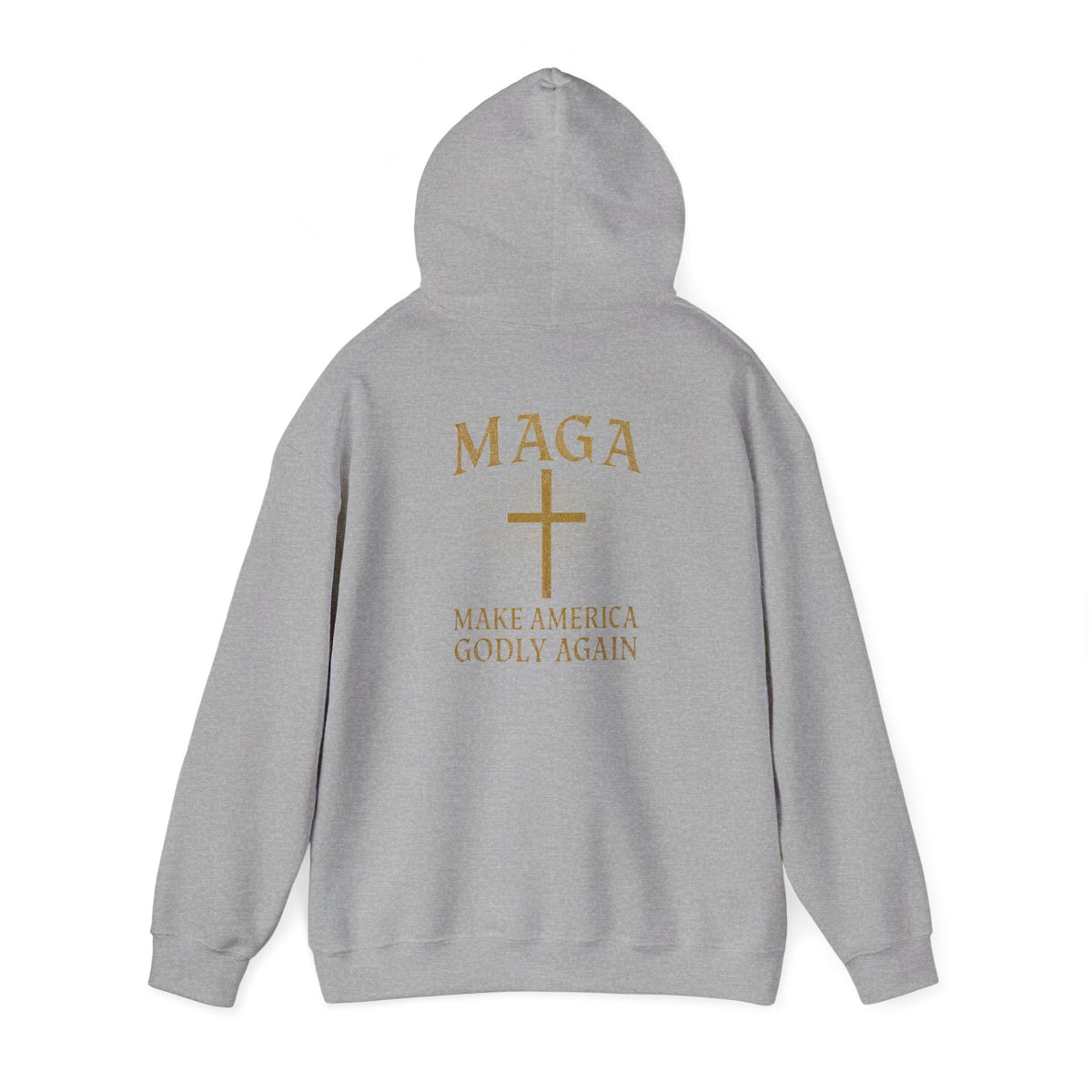 Make America Godly Again Hoodie – MAGA Christian Patriotic Sweatshirt for Biblical Values & Freedom Printify