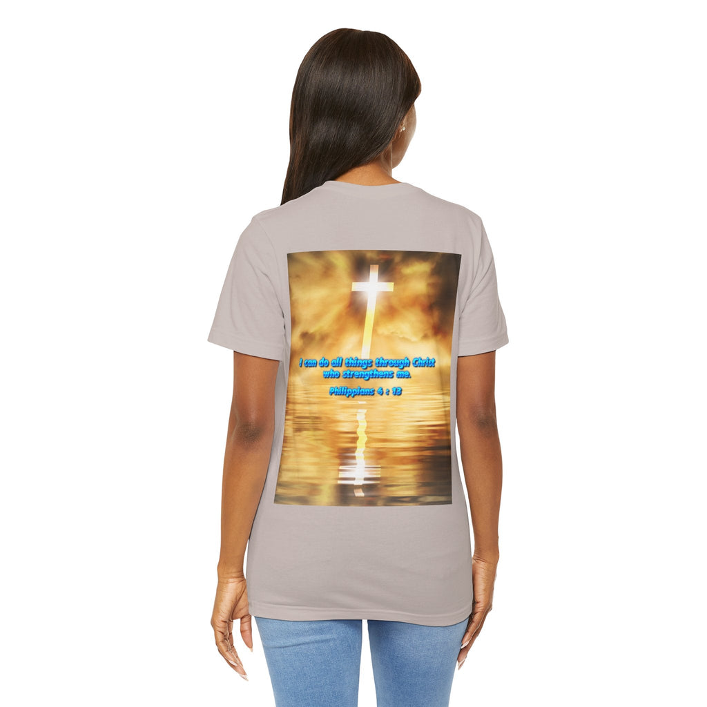 Unisex Tee Bible Verse - Philippians 4 : 13 Printify