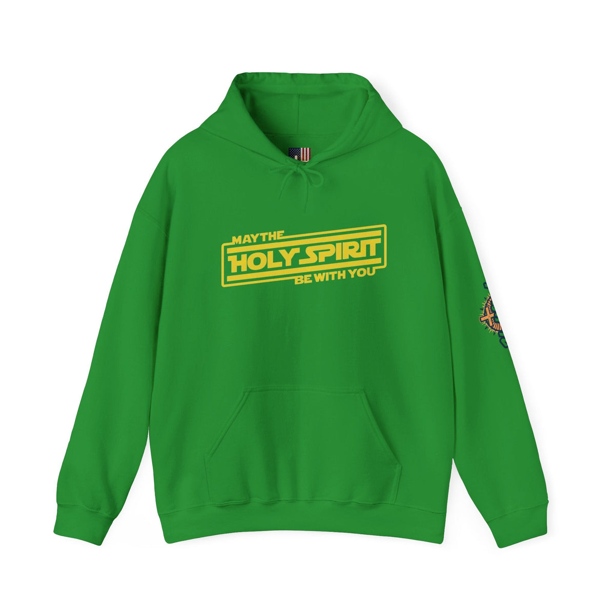 May the Holy Spirit Be With You Hoodie - Christian Star Wars Parody Hoodie Printify