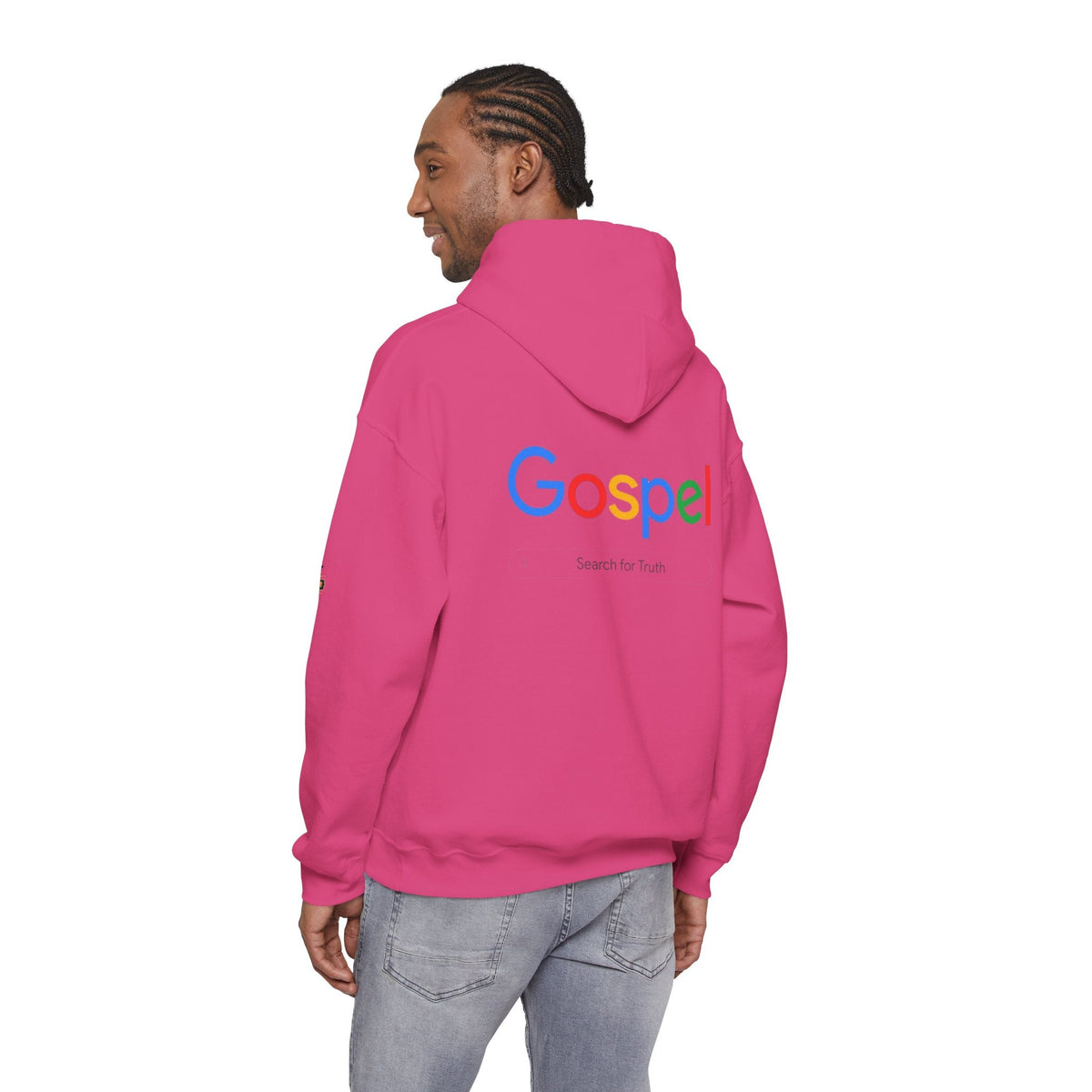 Gospel Hoodie — "Search for Truth" Christian Faith Pullover Printify