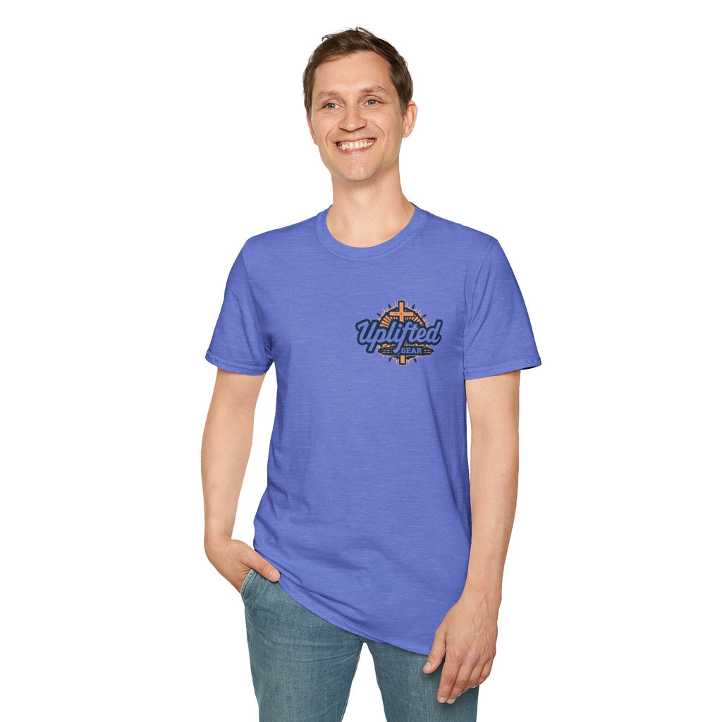 Religious Graphic Tee with Armor Of God Design - Unisex Softstyle T-Shirt Printify
