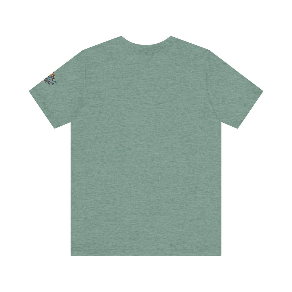 🎄 Not Today, Grinch – Jesus Saves | Funny Christian Christmas T-Shirt | Festive Green & Red Cartoon Style | Bold Faith Holiday Tee by Uplifted Gear Printify