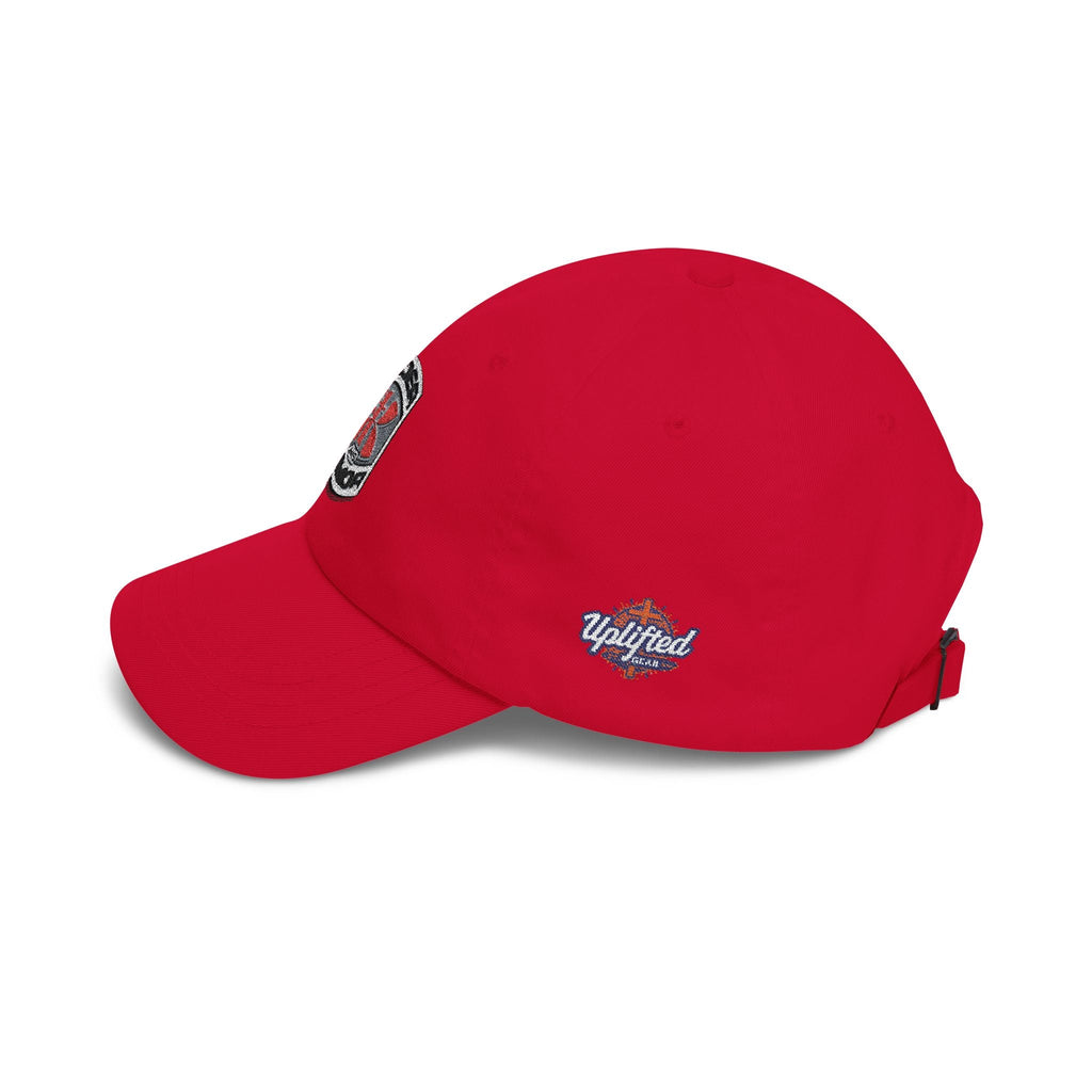 Under Armor Classic Dad Cap - Embroidered White Baseball Hat Printify