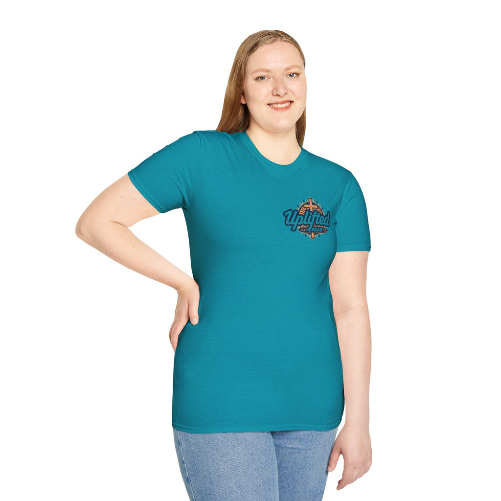 Religious Graphic Armor Of God Design - Unisex Softstyle T-Shirt Printify