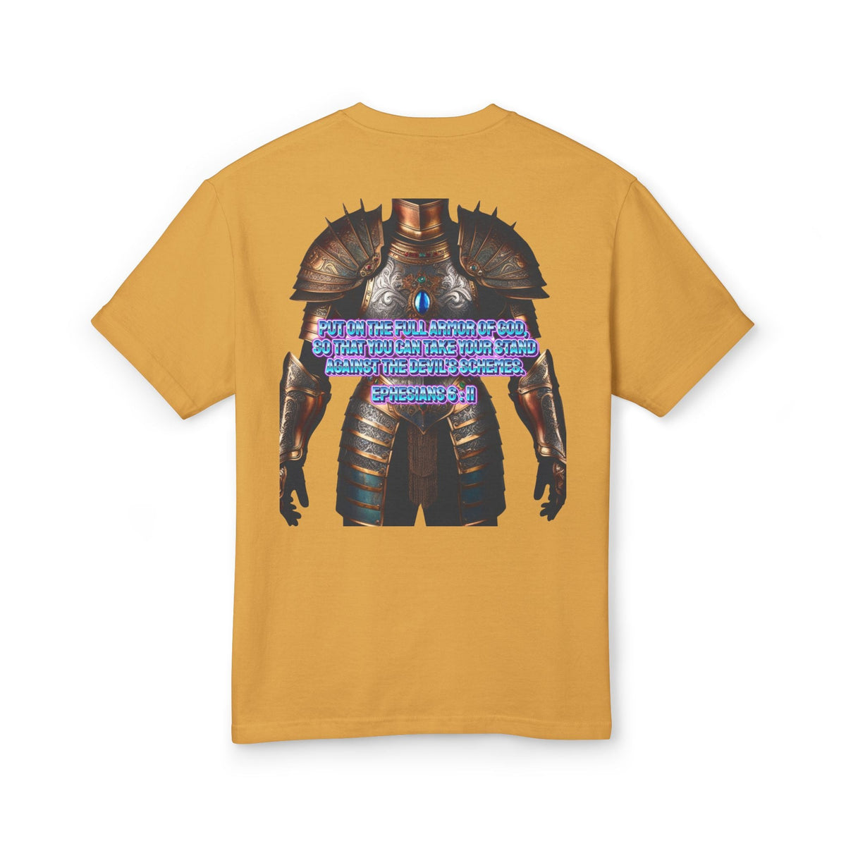 Bible Verse Tee - Ephesians 6:11 Put on the Armor of God Unisex Shirt Printify