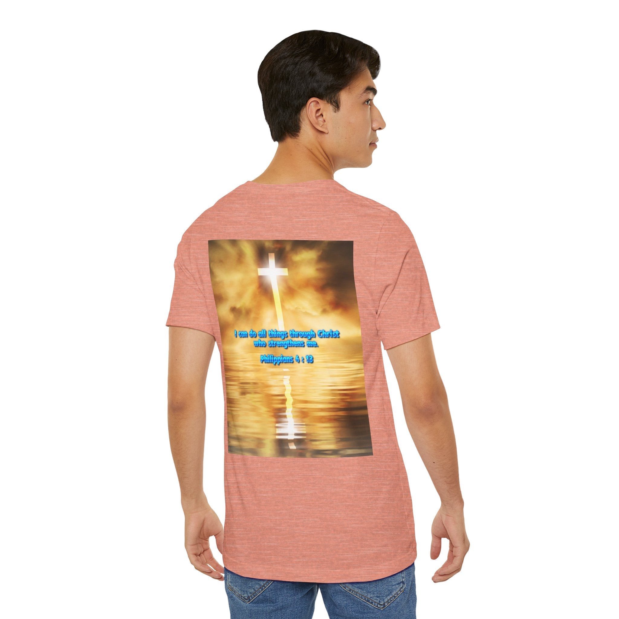 Unisex Tee Bible Verse - Philippians 4 : 13 Printify