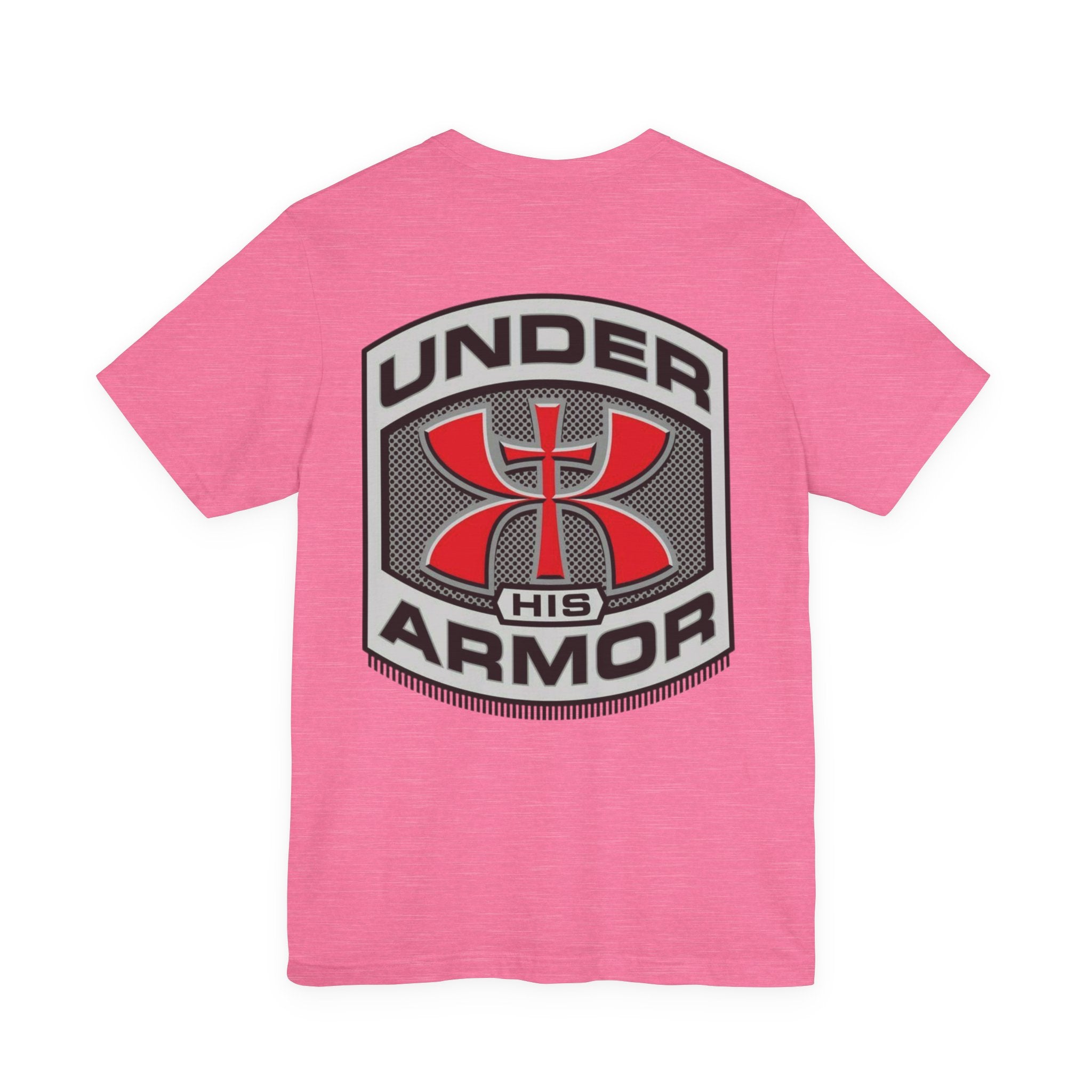 Under HIS Armor Christian T-Shirt — Faith-Inspired Under Armour Style Printify