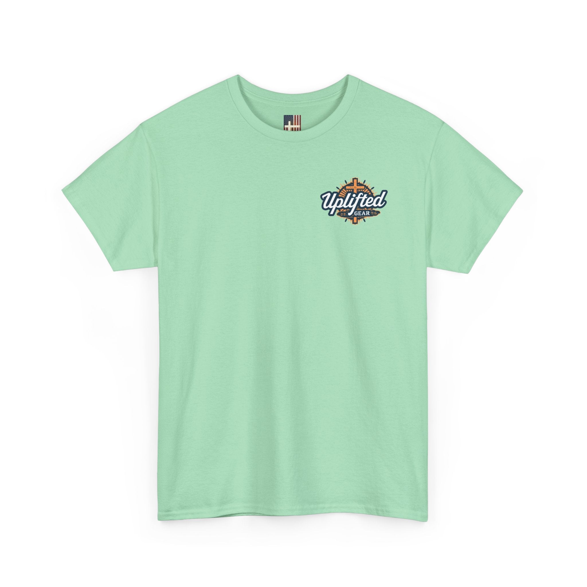 God's Gym T-Shirt — "Let Him Lift Your Weights" Christian Fitness Tee Printify
