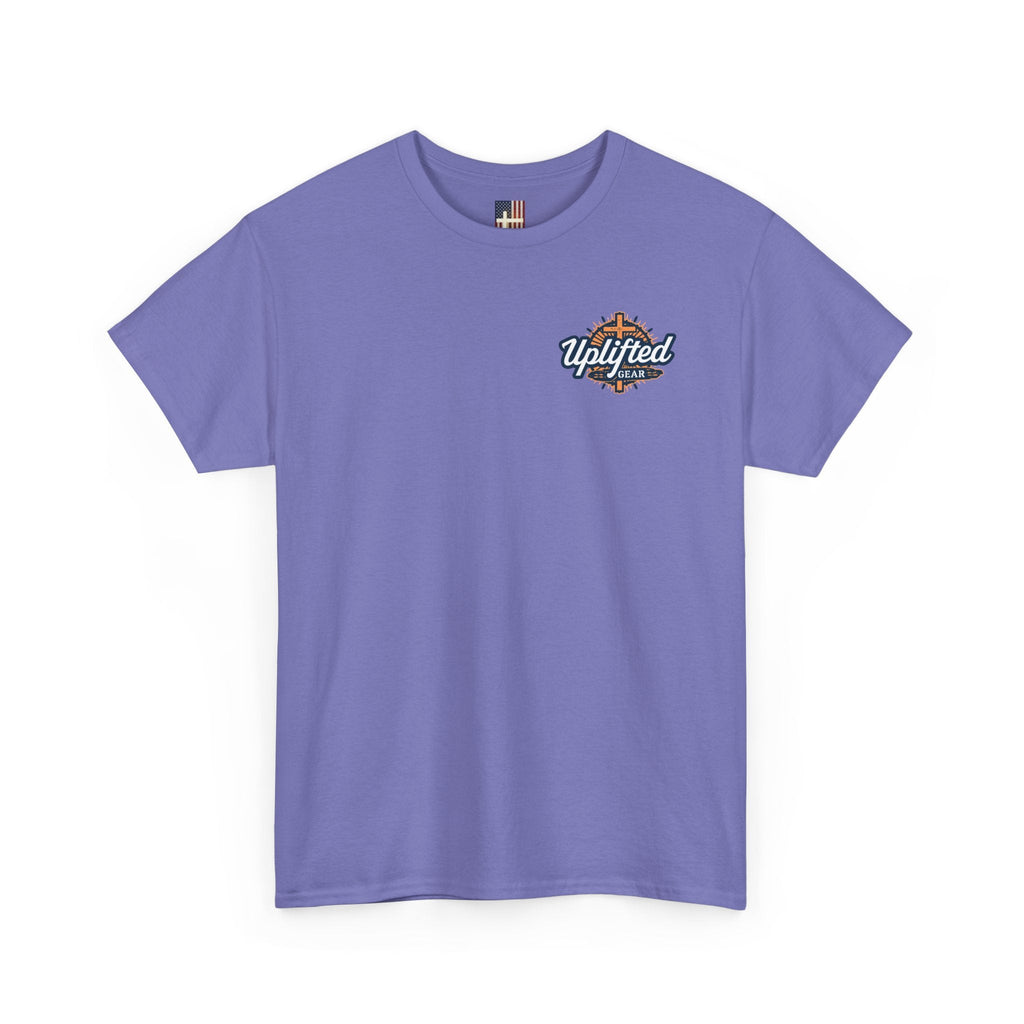 Abide Vintage Jesus Tee — "The Dude" Graphic Christian T-Shirt Printify