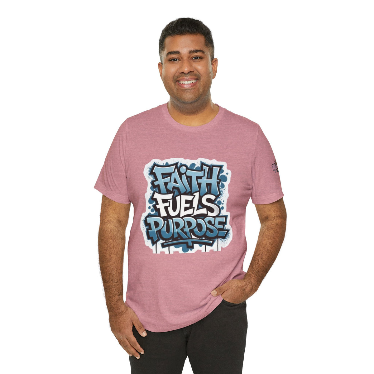 Faith Fuels Purpose T-shirt – Inspirational Christian T-shirt for Divine Drive & Unstoppable Belief Printify