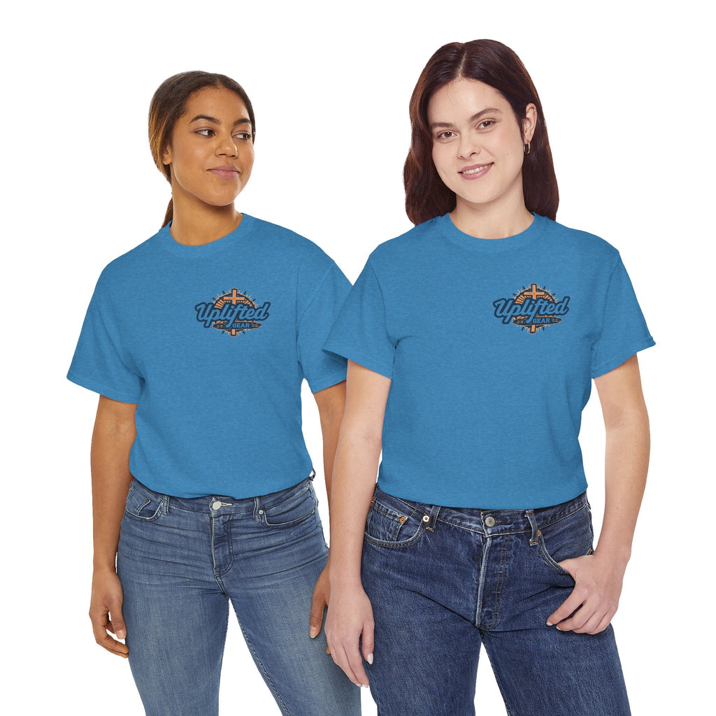 Trust in The Lord Proverbs 3:5-6 Biblical Design Unisex Heavy Cotton Tee Printify