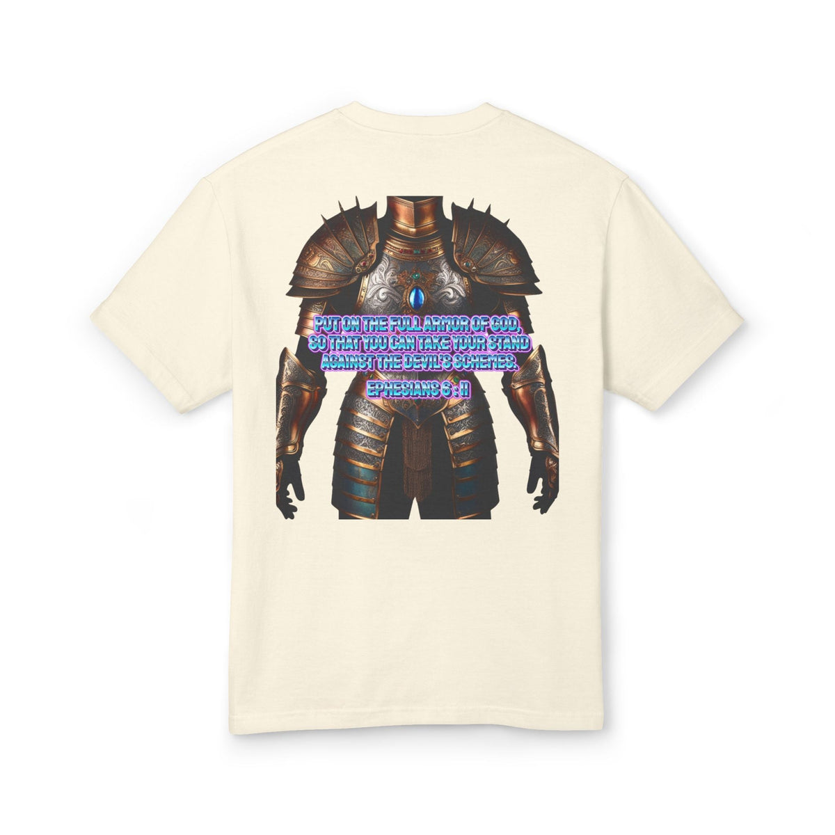 Bible Verse Tee - Ephesians 6:11 Put on the Armor of God Unisex Shirt Printify