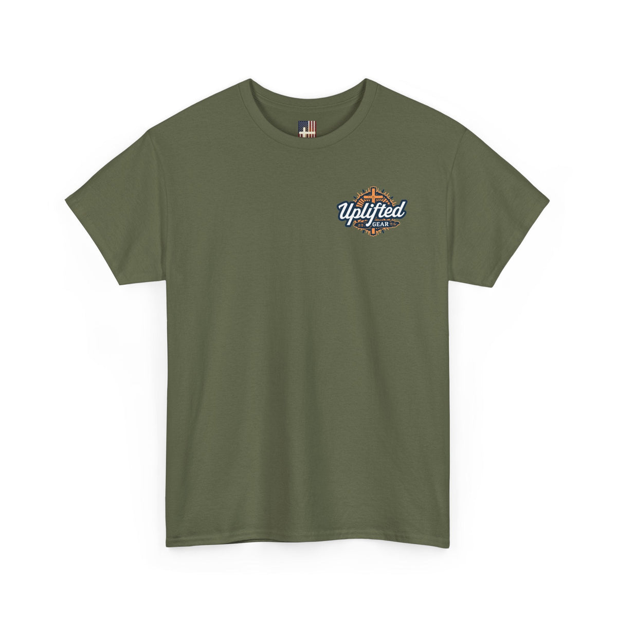 God's Gym T-Shirt — "Let Him Lift Your Weights" Christian Fitness Tee Printify