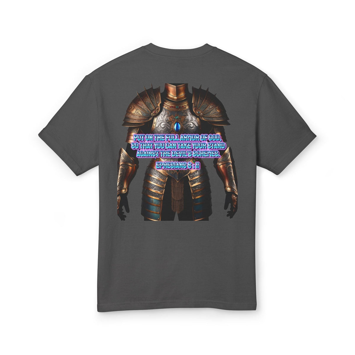 Bible Verse Tee - Ephesians 6:11 Put on the Armor of God Unisex Shirt Printify