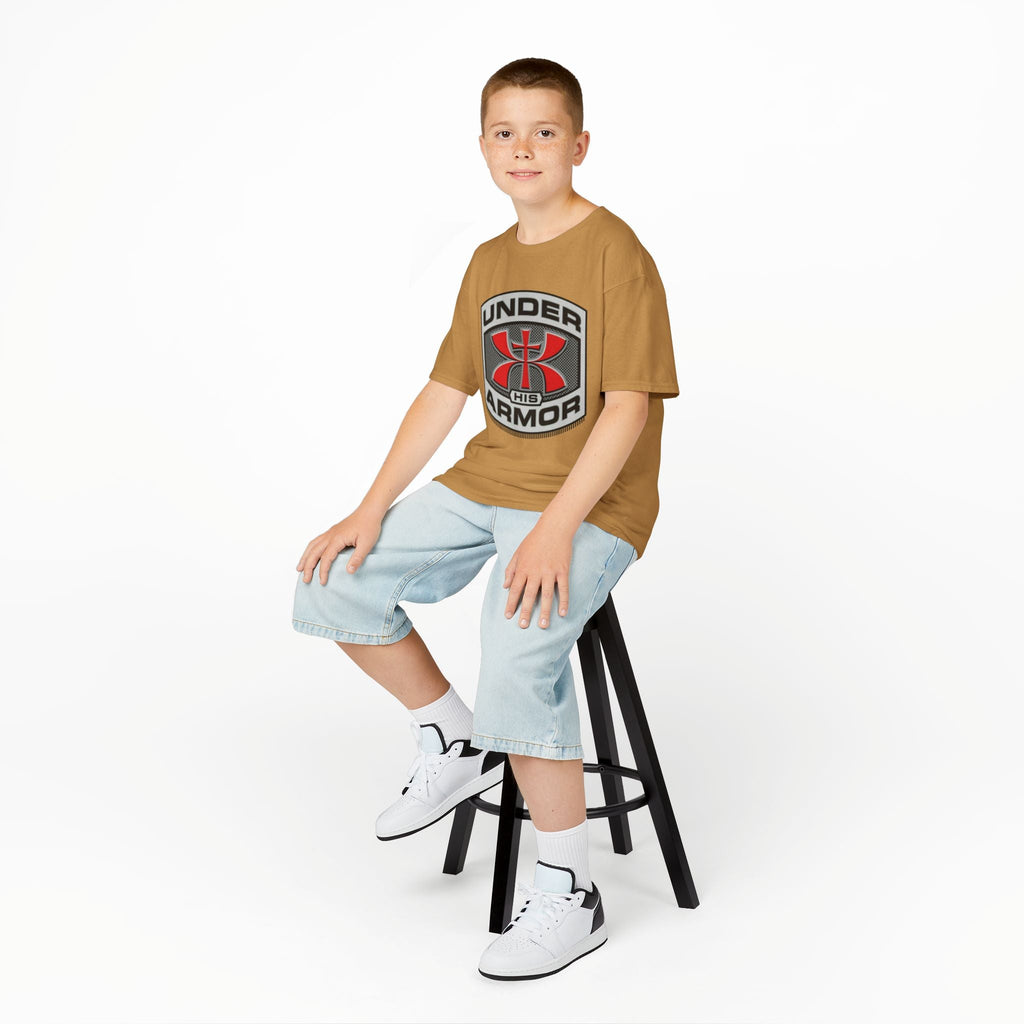 Under HIS Armor Christian T-Shirt — Faith-Inspired Under Armour Style Printify