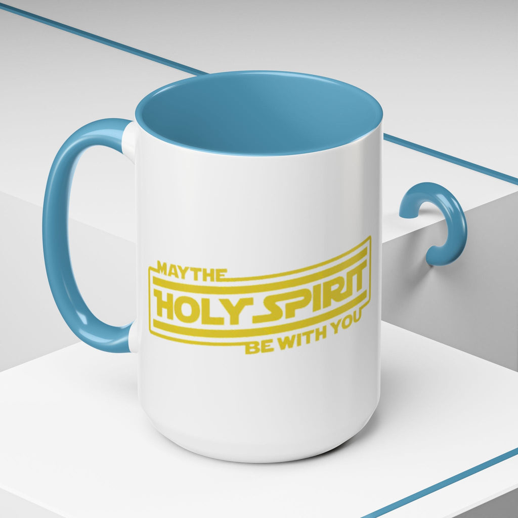 May the Holy Spirit Be With You Coffee Mug — Christian Star Wars Parody (11/15 oz) Printify