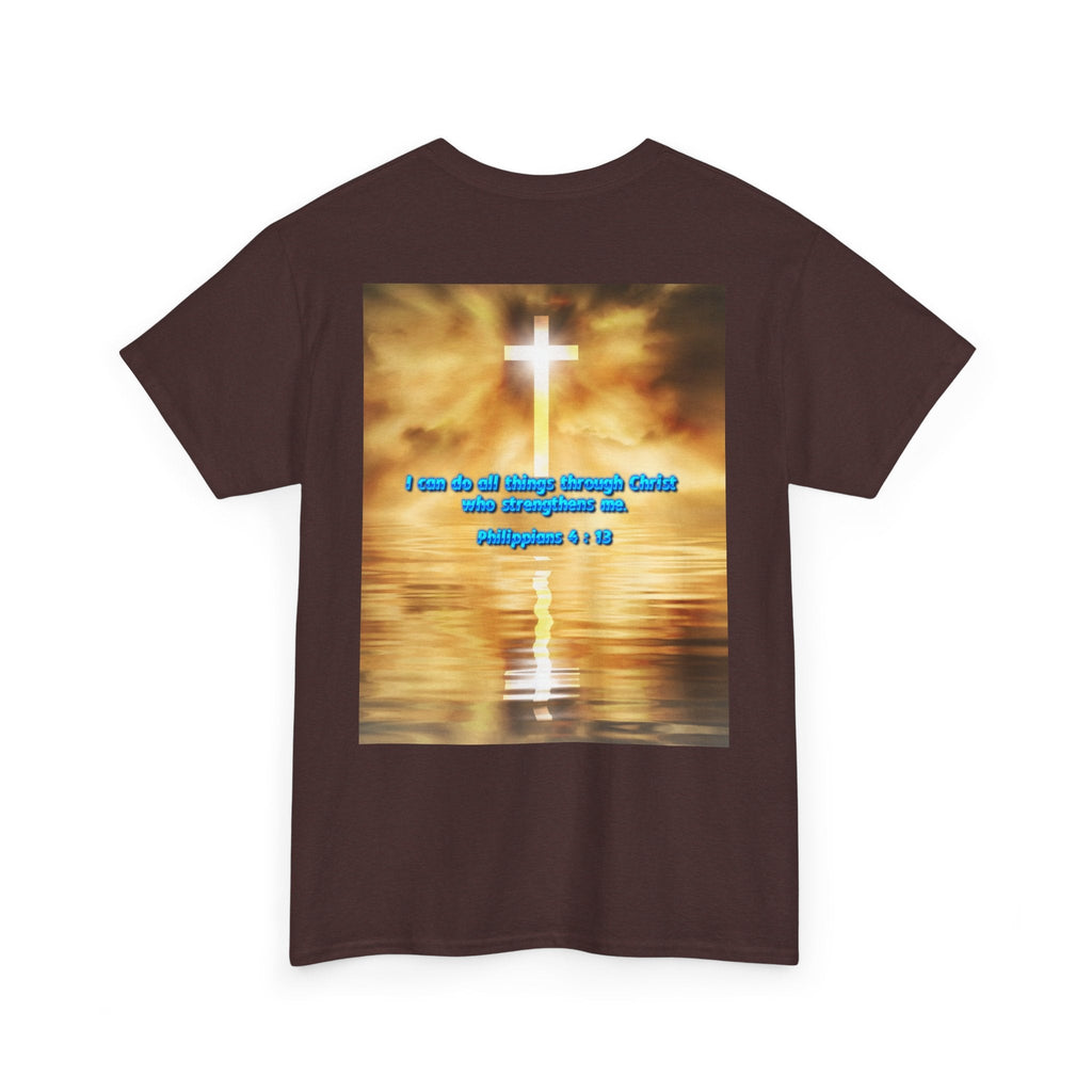 Bible Verse Unisex Tee - Philippians 4 : 13 Printify