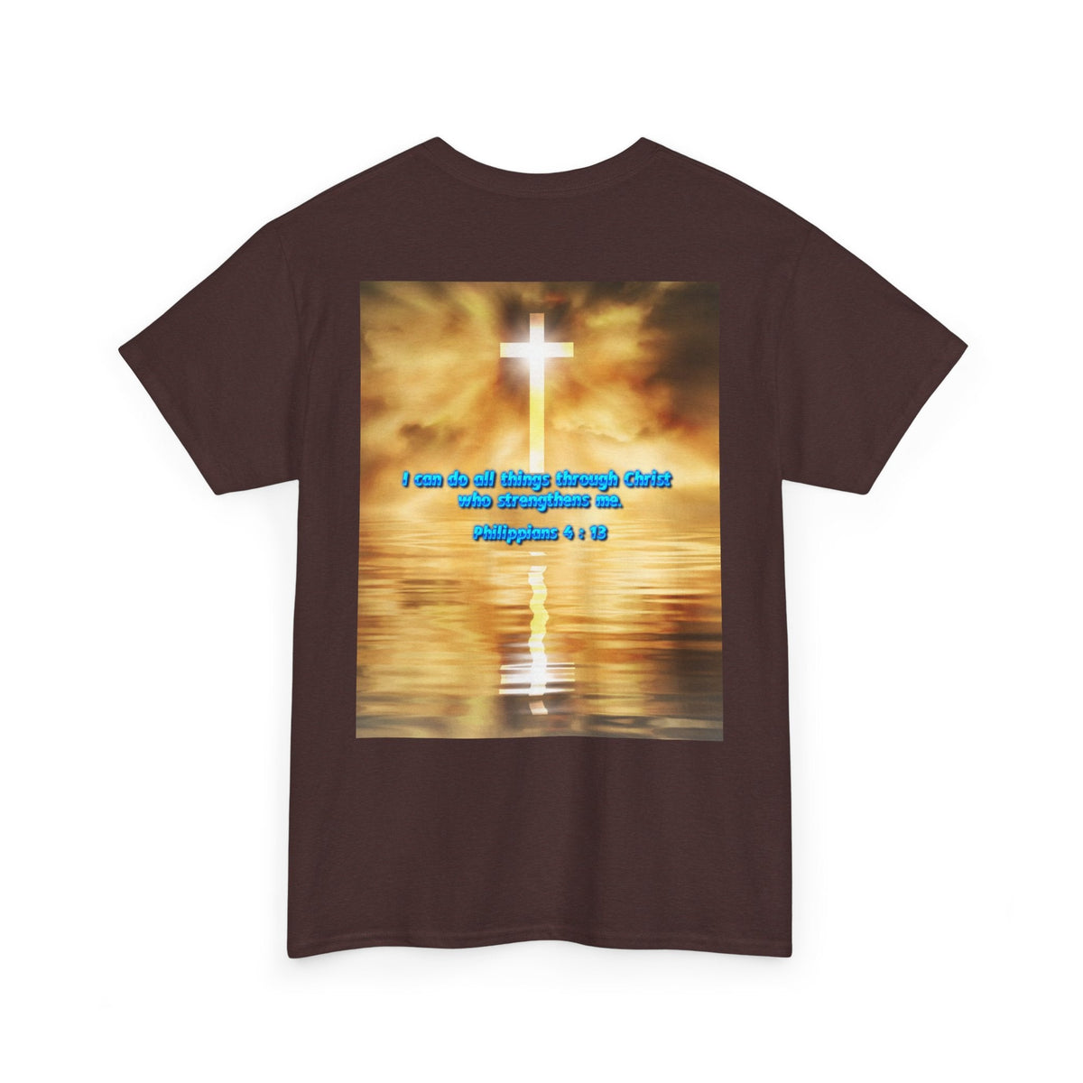 Bible Verse Unisex Tee - Philippians 4 : 13 Printify