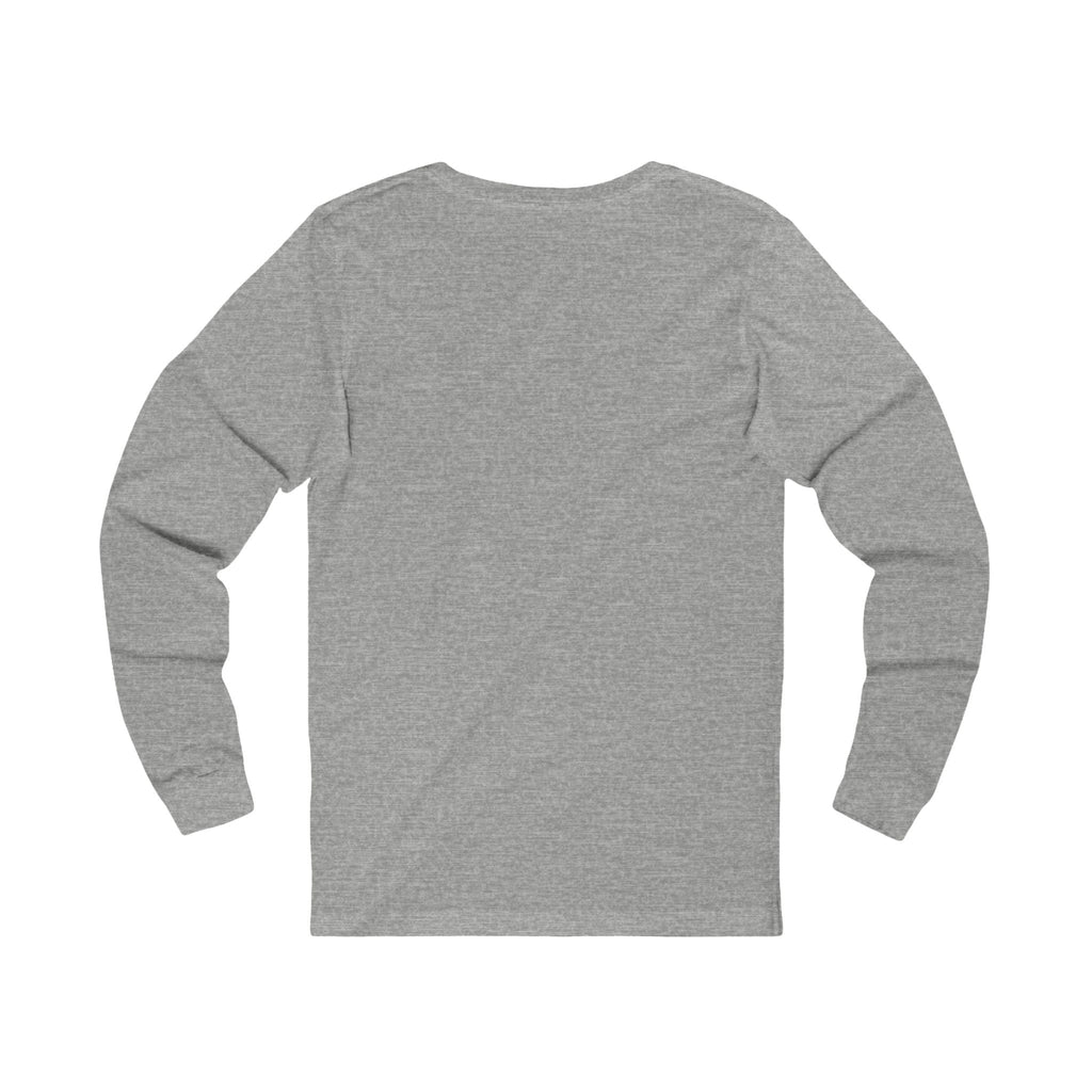 🎄 Jesus > Santa – Minimalist Christian Christmas Long Sleeve Shirt | Bold Faith Over Holiday Tee | Cross vs Santa Hat Design | Uplifted Gear Printify