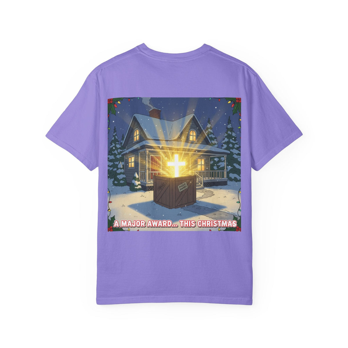 Christmas Church Tee — "A Major Award... This Christmas" Graphic T-Shirt Printify