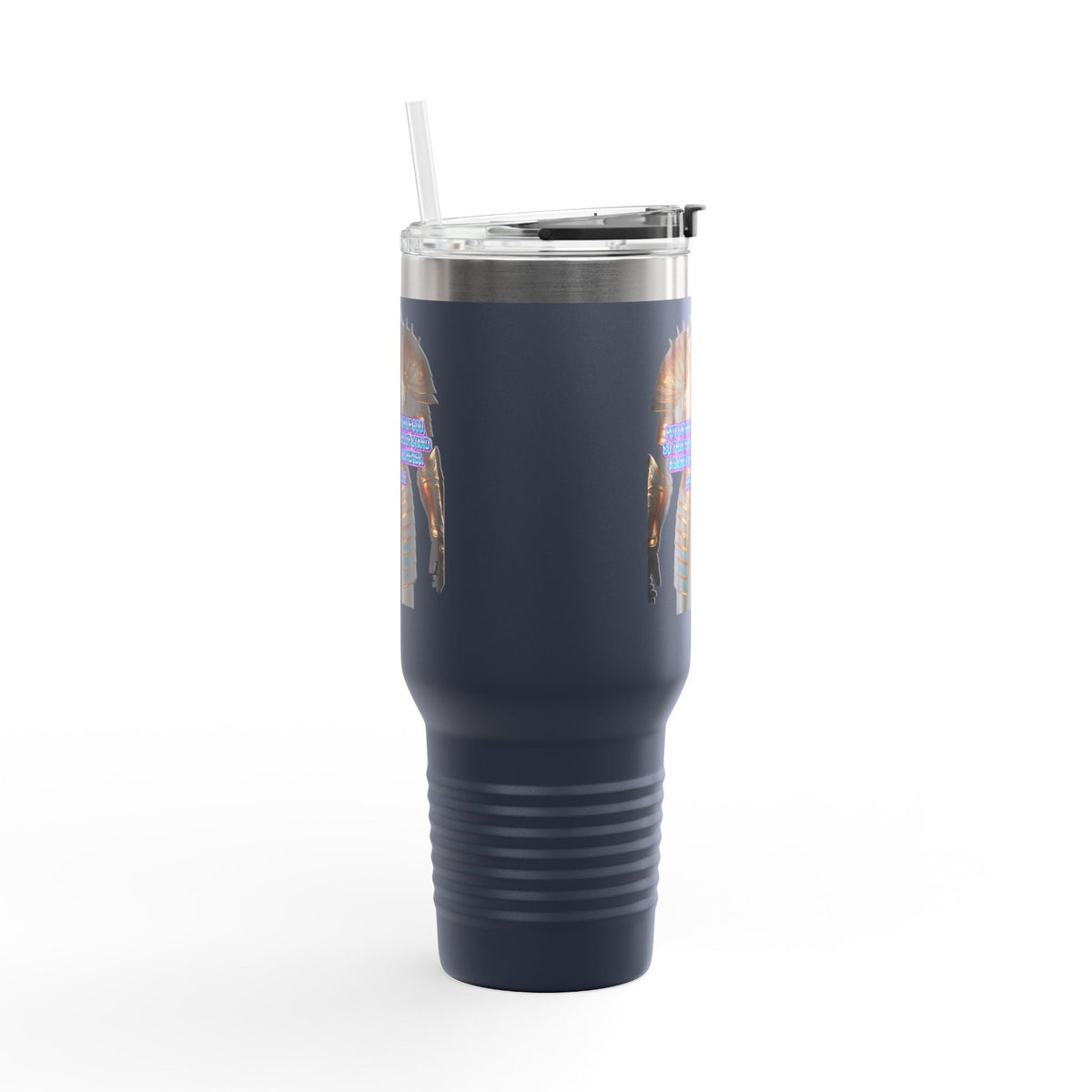 Religious Graphic Armor Of God Design - Insulated Travel Mug, 40oz Printify