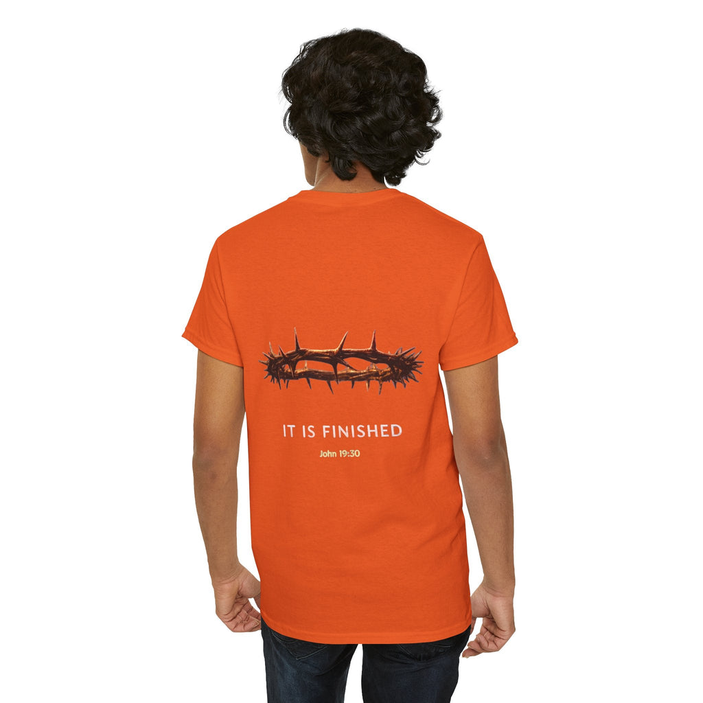 It Is Finished Crown of Thorns Tee — Christian John 19:30 Faith Shirt Printify
