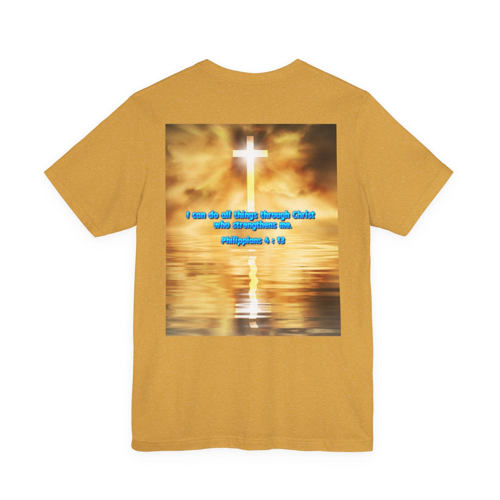 Unisex Tee Bible Verse - Philippians 4 : 13 Printify