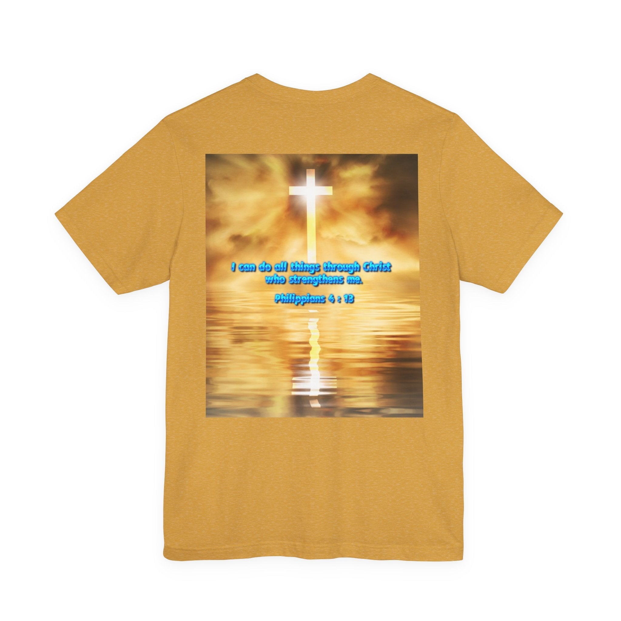 Unisex Tee Bible Verse - Philippians 4 : 13 Printify