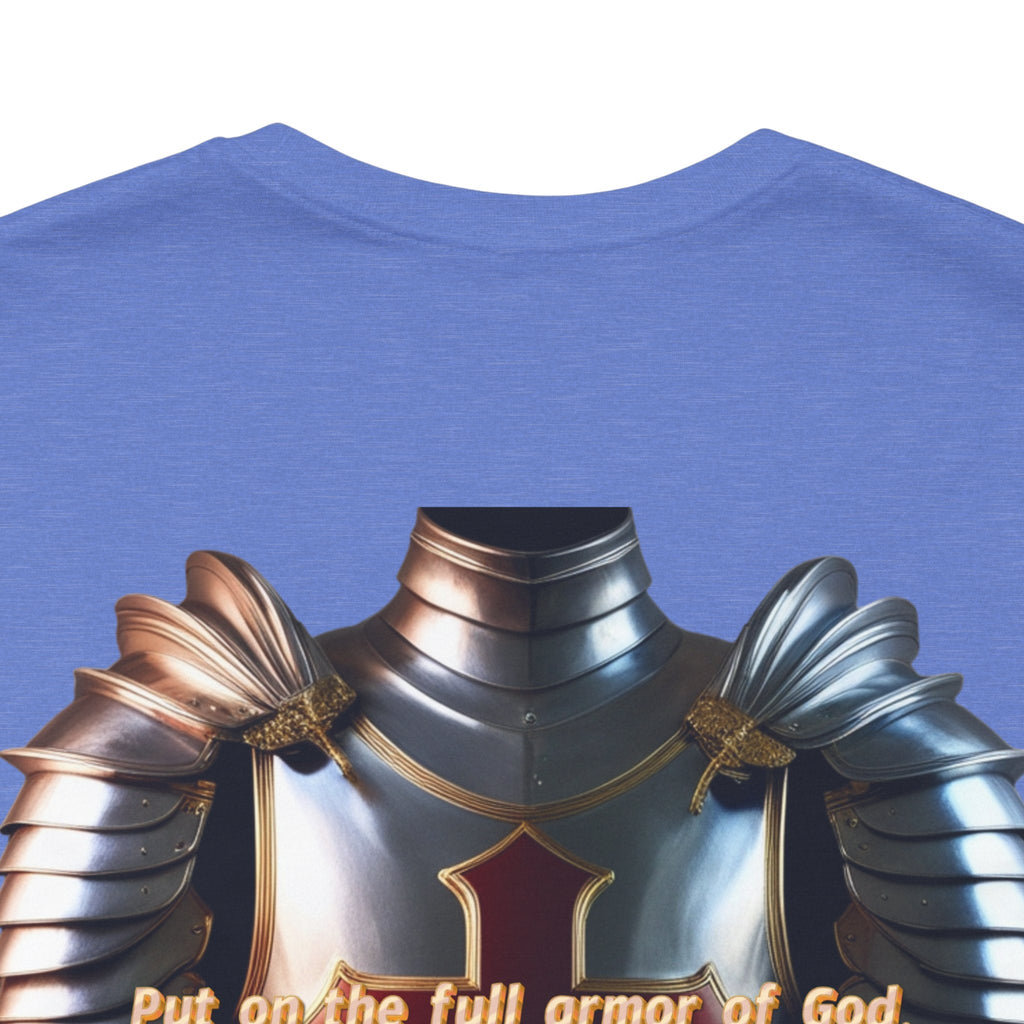 Religious Graphic Armor Of God Design - Unisex Jersey Short Sleeve Tee Printify