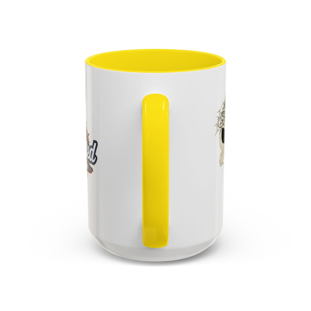 Christian Skull Coffee Mug — Crown of Thorns “Warrior Faith” (11/15 oz) Printify