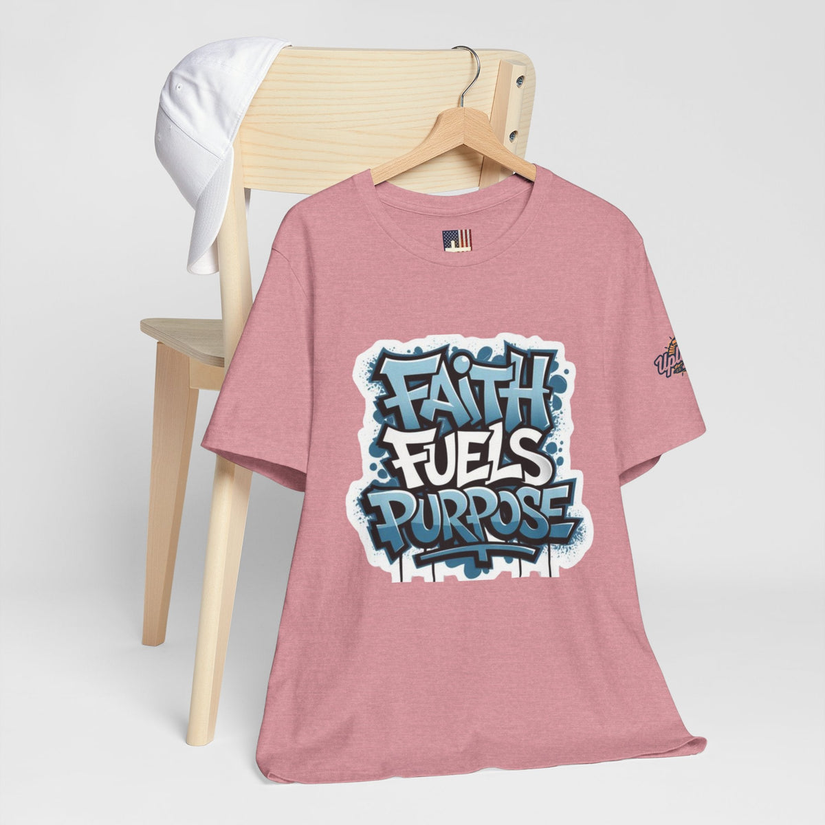 Faith Fuels Purpose T-shirt – Inspirational Christian T-shirt for Divine Drive & Unstoppable Belief Printify
