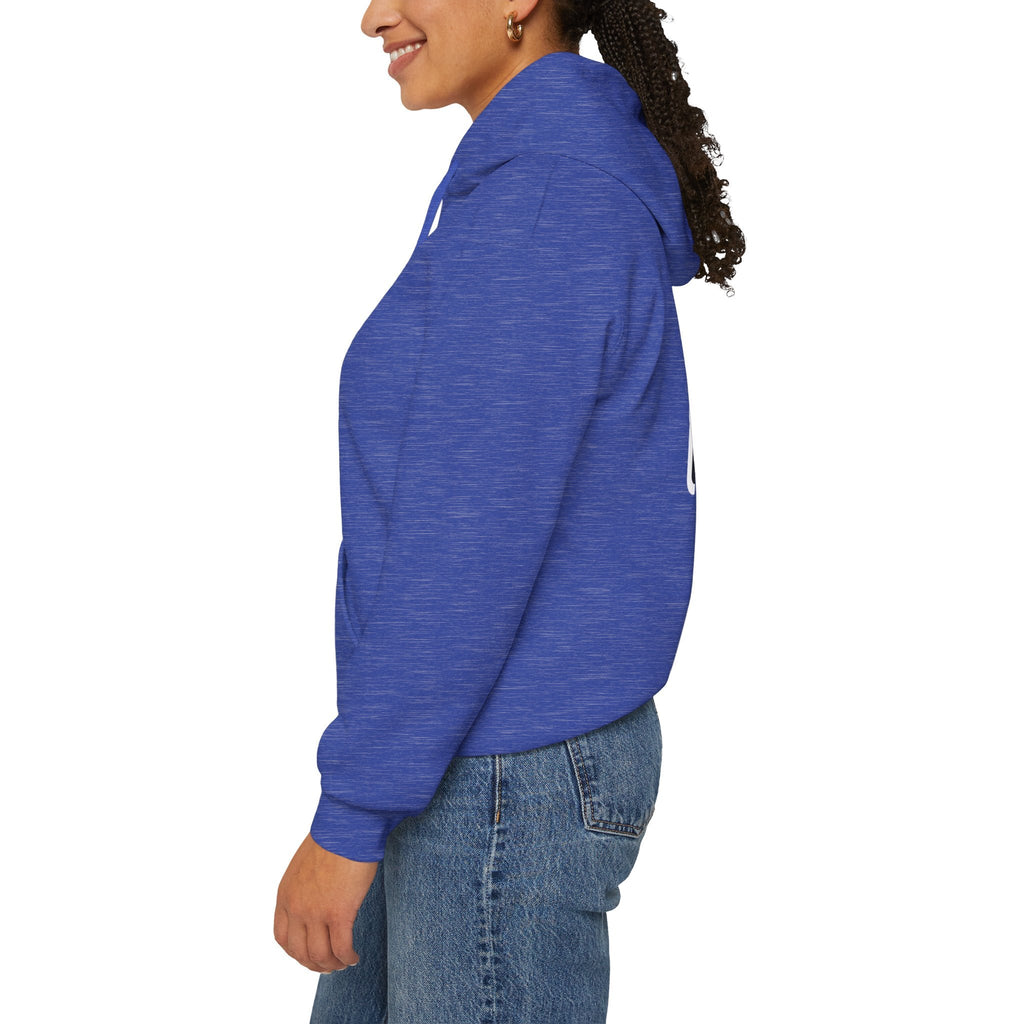 Christ is King Hoodie – Bold Crown & Cross Christian Sweatshirt for Unshakable Faith Printify
