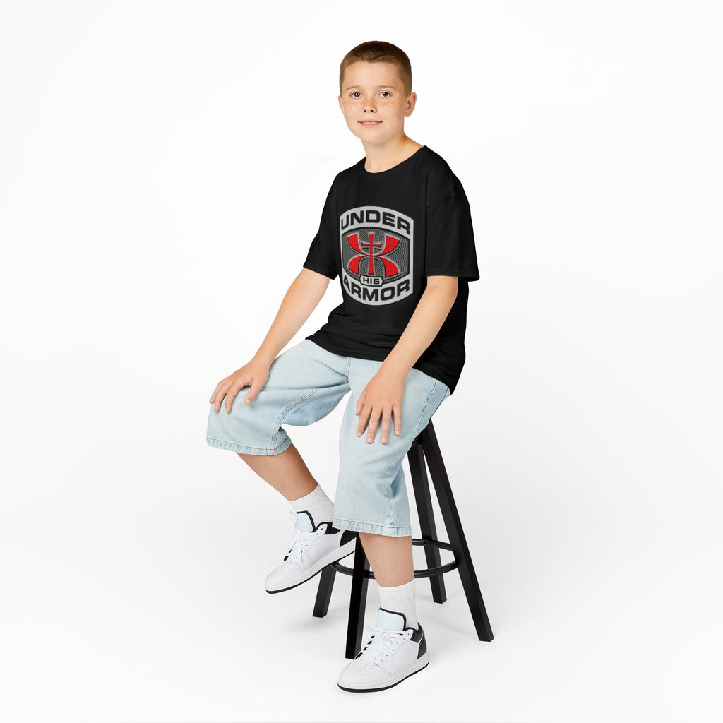 Under HIS Armor Christian T-Shirt — Faith-Inspired Under Armour Style Printify