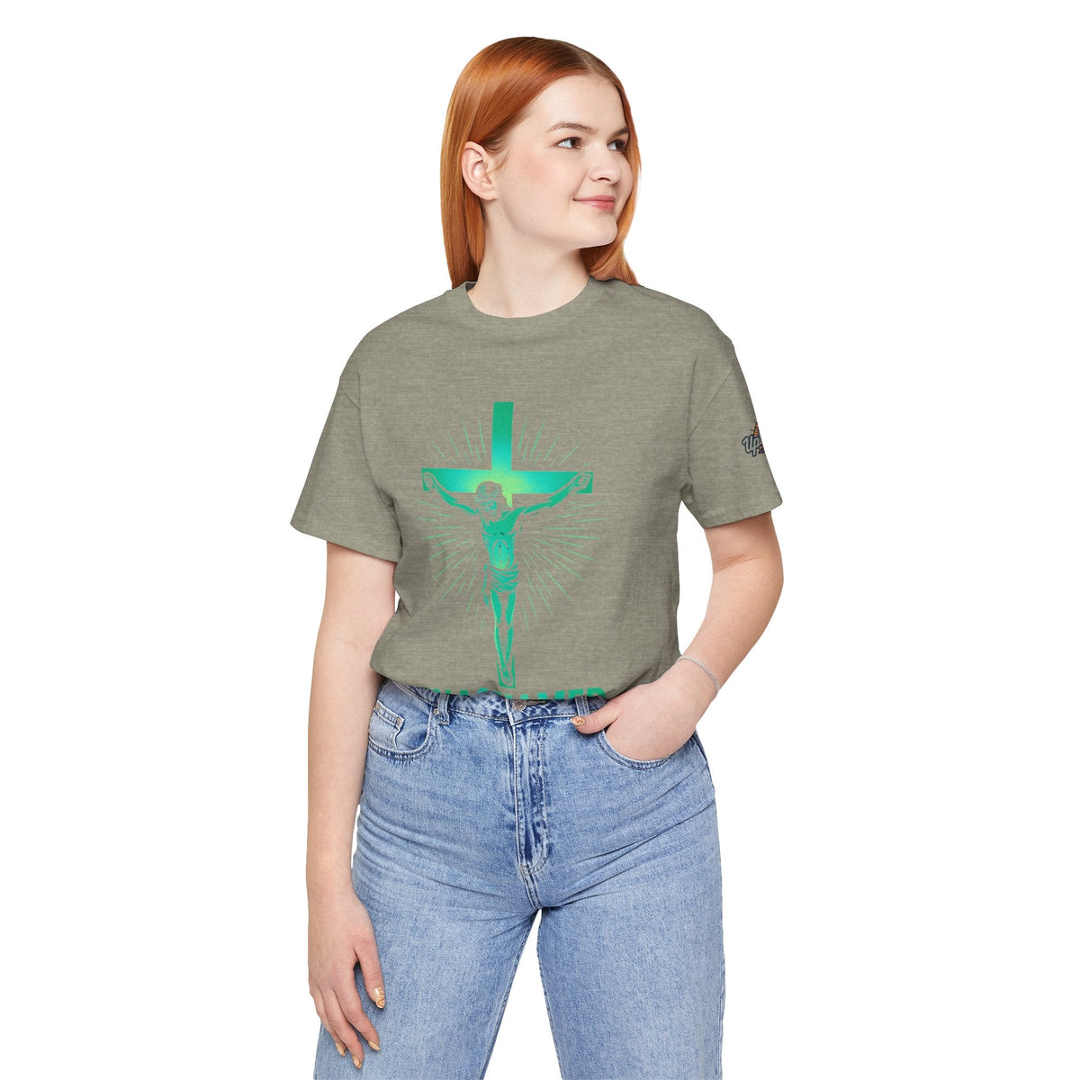 Unashamed T-shirt – Romans 1:16 Crucifixion Christian t-shirt for Bold Unwavering Faith Printify