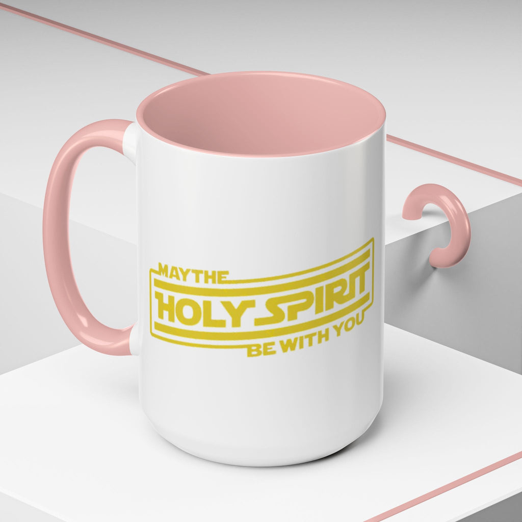 May the Holy Spirit Be With You Coffee Mug — Christian Star Wars Parody (11/15 oz) Printify