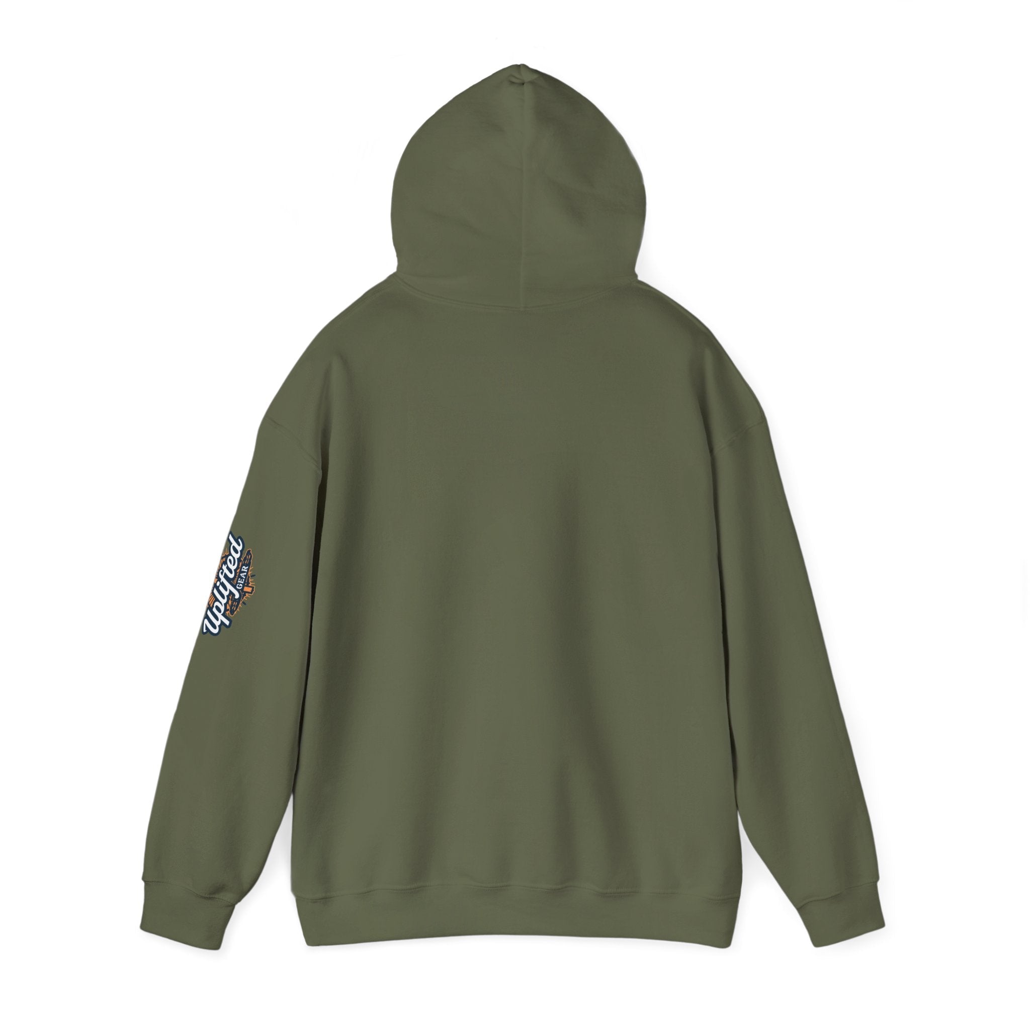 Under Armor Logo Hoodie — Black Athletic Pullover Printify