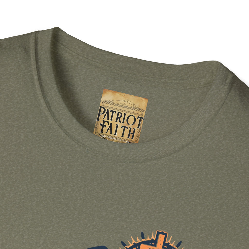 Religious Graphic Tee with Armor Of God Design - Unisex Softstyle T-Shirt Printify