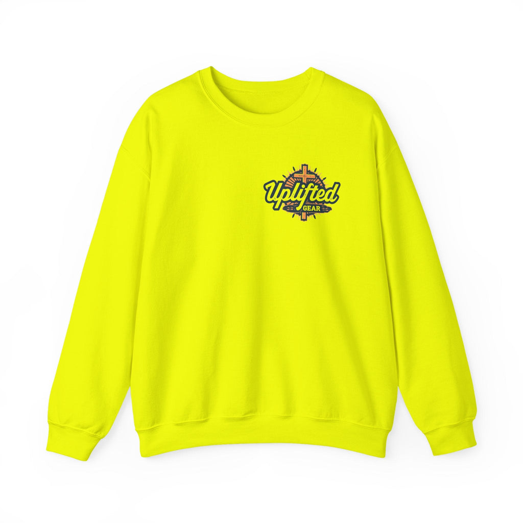 Bible Verse Heavy Blend™ Crewneck Sweatshirt Unisex  - Philippians 4 : 13 Printify