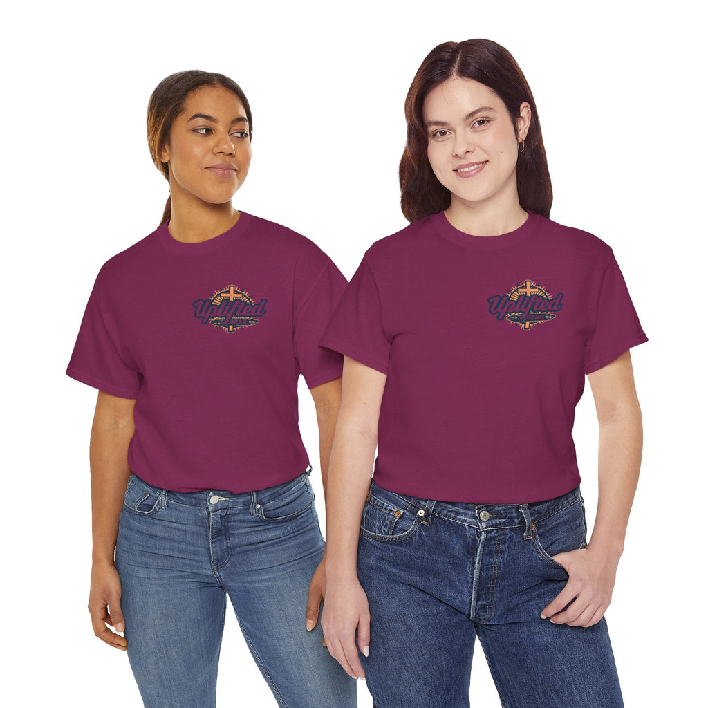 Trust in The Lord Proverbs 3:5-6 Biblical Design Unisex Heavy Cotton Tee Printify