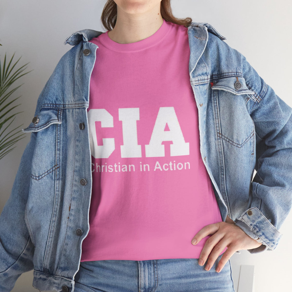 CIA Christian in Action T-shirt - Funny Faith Parody T-shirt - Mission Ready Apparel Printify