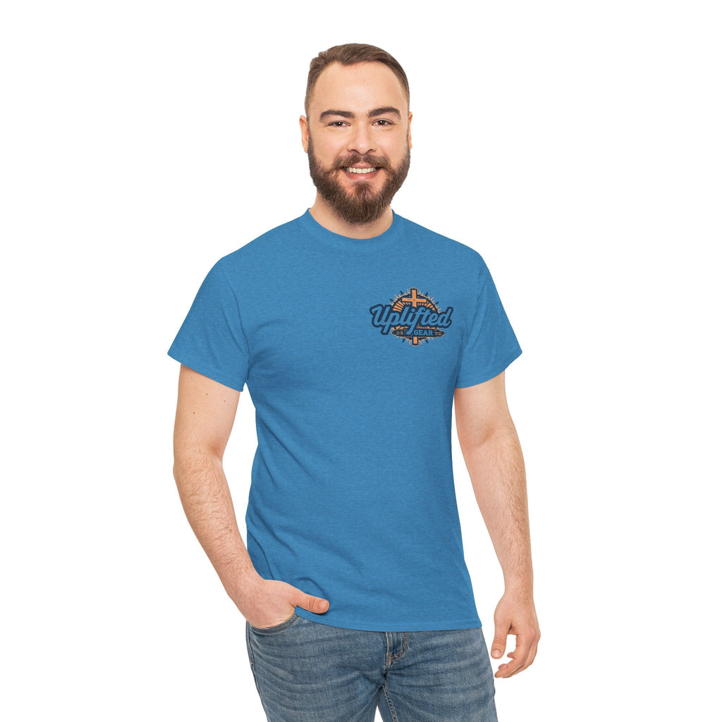 Religious Graphic Armor Of God Design - Unisex Heavy Cotton Tee Printify