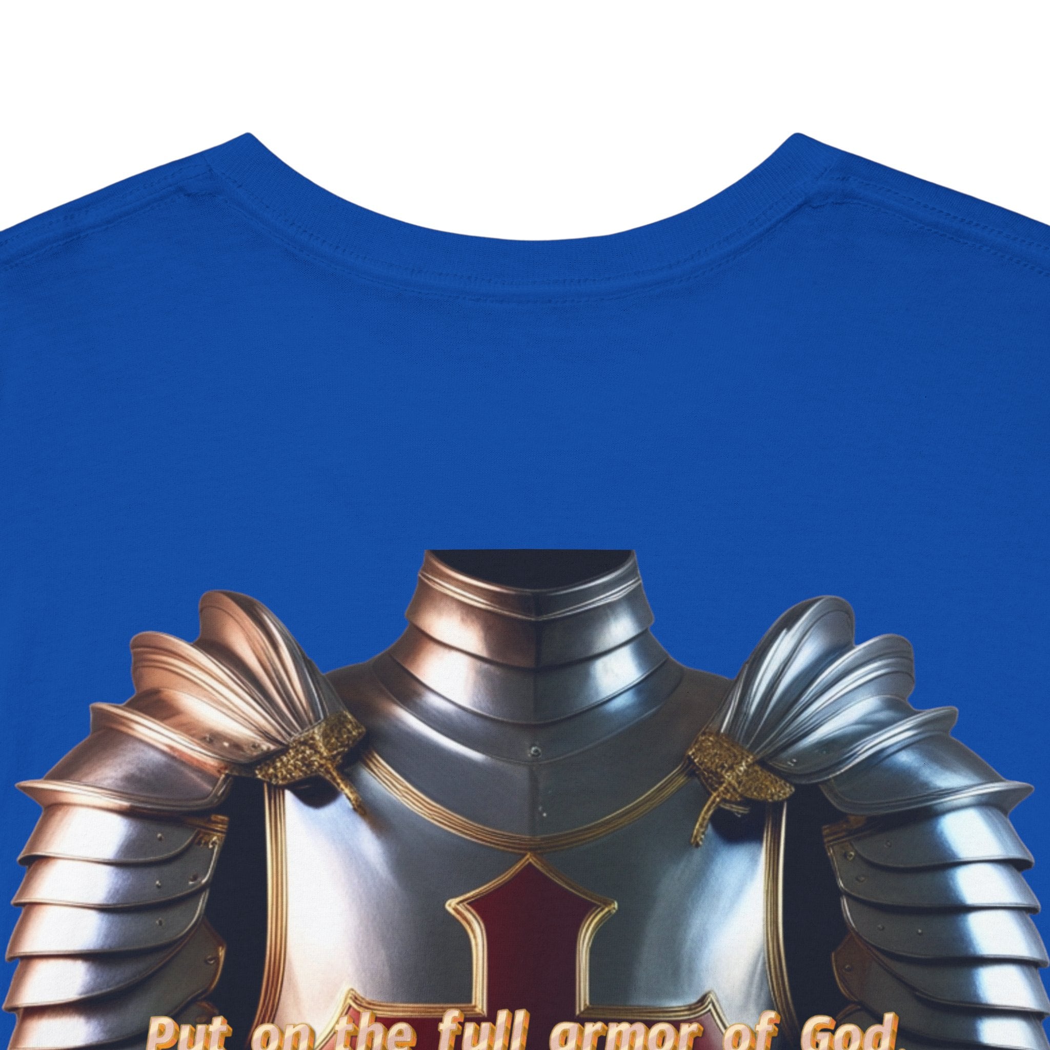 Religious Graphic Armor Of God Design - Unisex Heavy Cotton Tee Printify