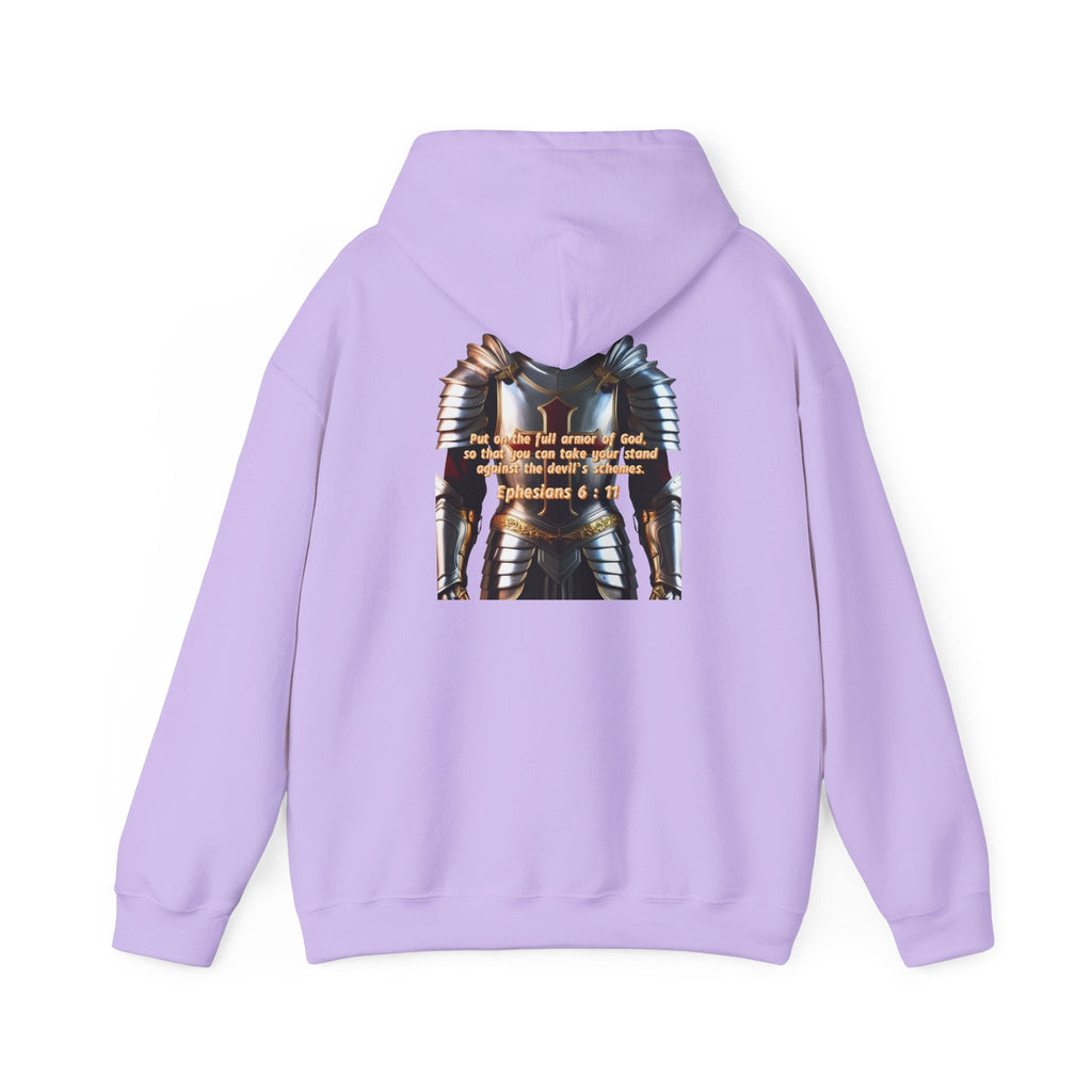 Religious Graphic Armor Of God Design - Unisex Heavy Blend™ Hooded Sweatshirt Printify
