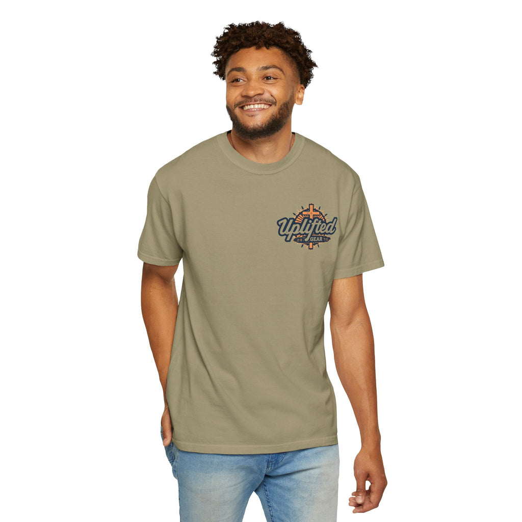 Christ is King T-Shirt – Bold Crown & Cross Christian Tee for Unashamed Faith Printify