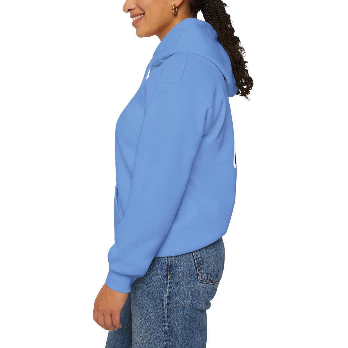 Christ is King Hoodie – Bold Crown & Cross Christian Sweatshirt for Unshakable Faith Printify