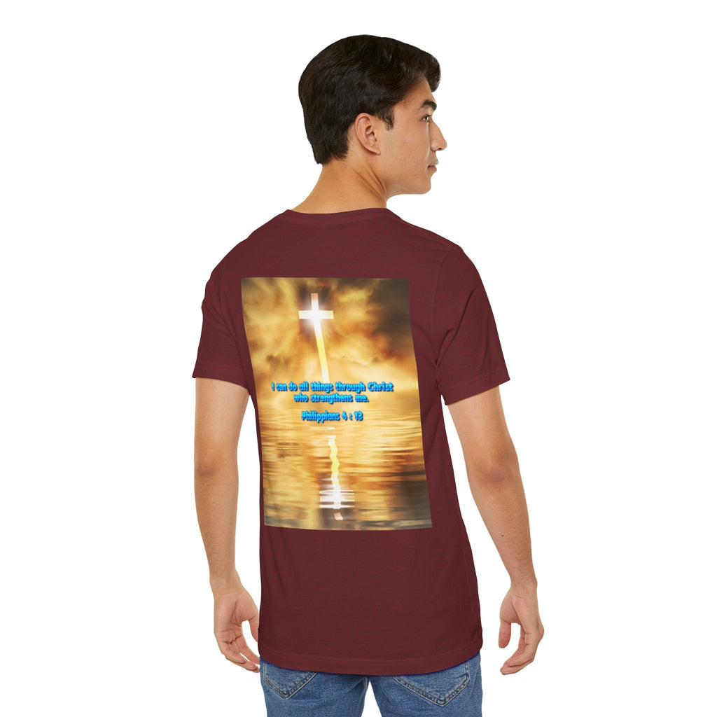 Unisex Tee Bible Verse - Philippians 4 : 13 Printify
