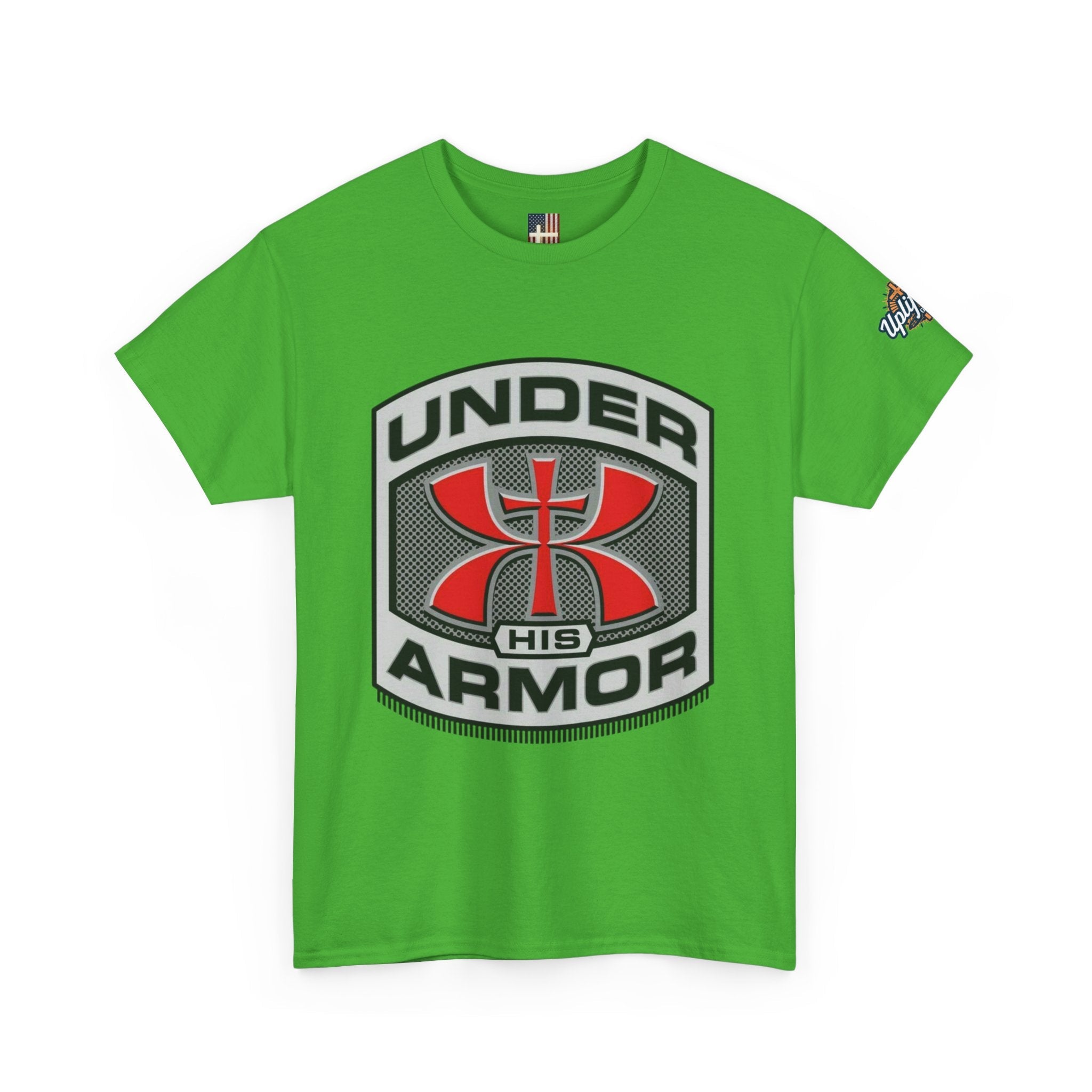 Under HIS Armor Christian T-Shirt — Faith-Inspired Under Armour Style Printify