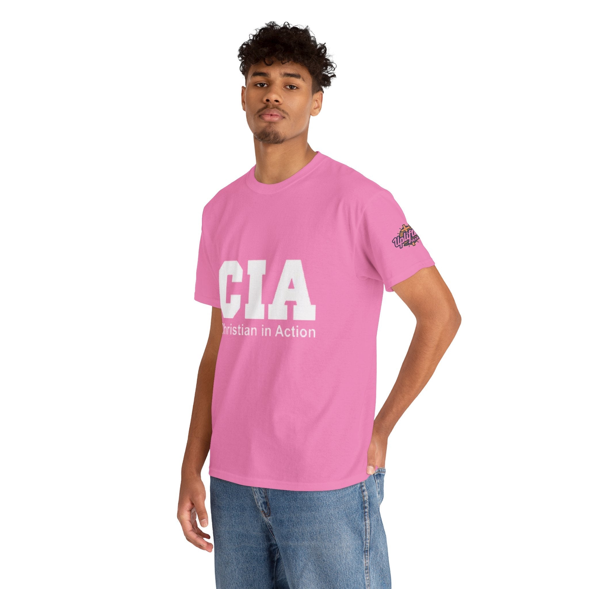 CIA Christian in Action T-shirt - Funny Faith Parody T-shirt - Mission Ready Apparel Printify