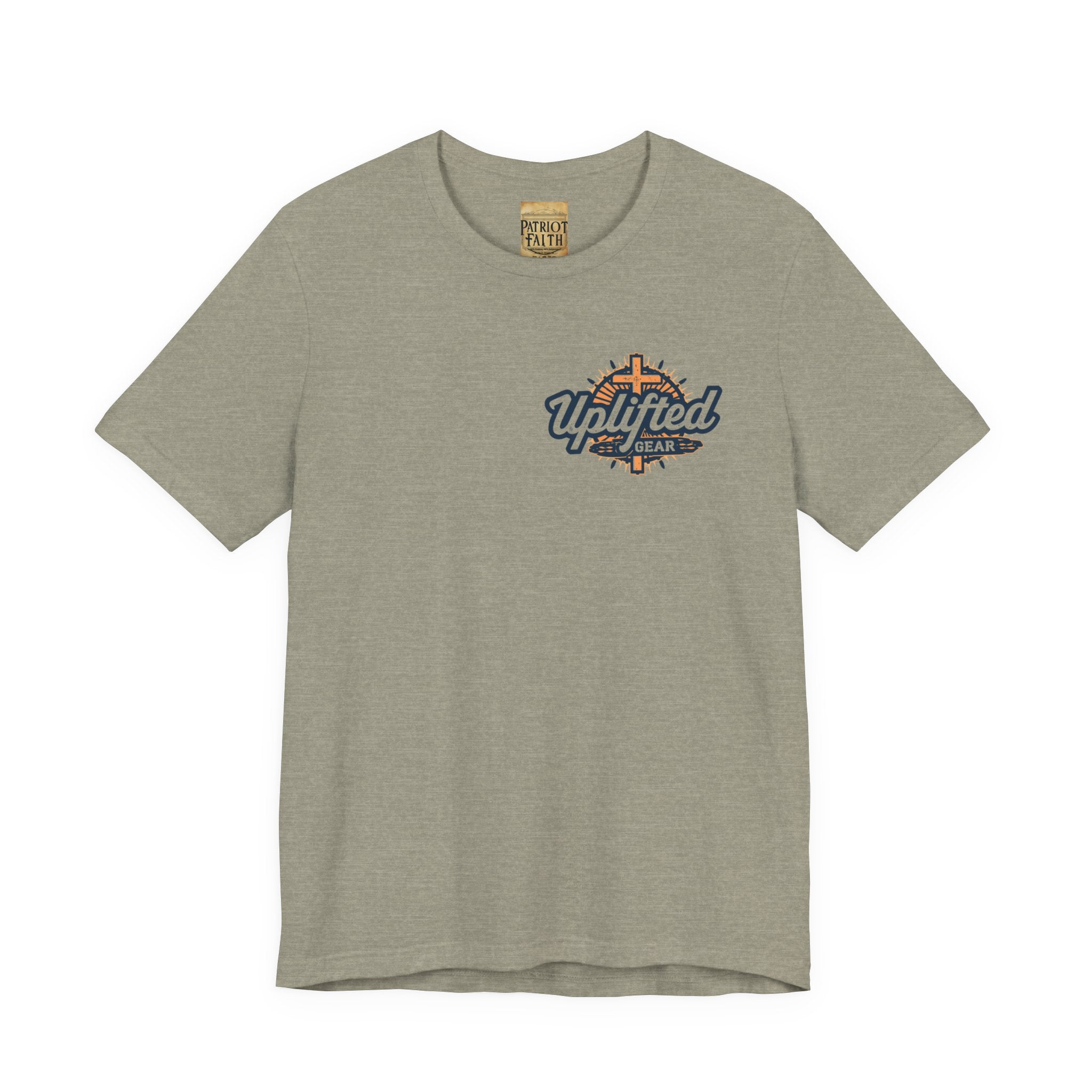 Religious Graphic Tee with Armor Of God Design Unisex Jersey Short Sleeve Tee Printify