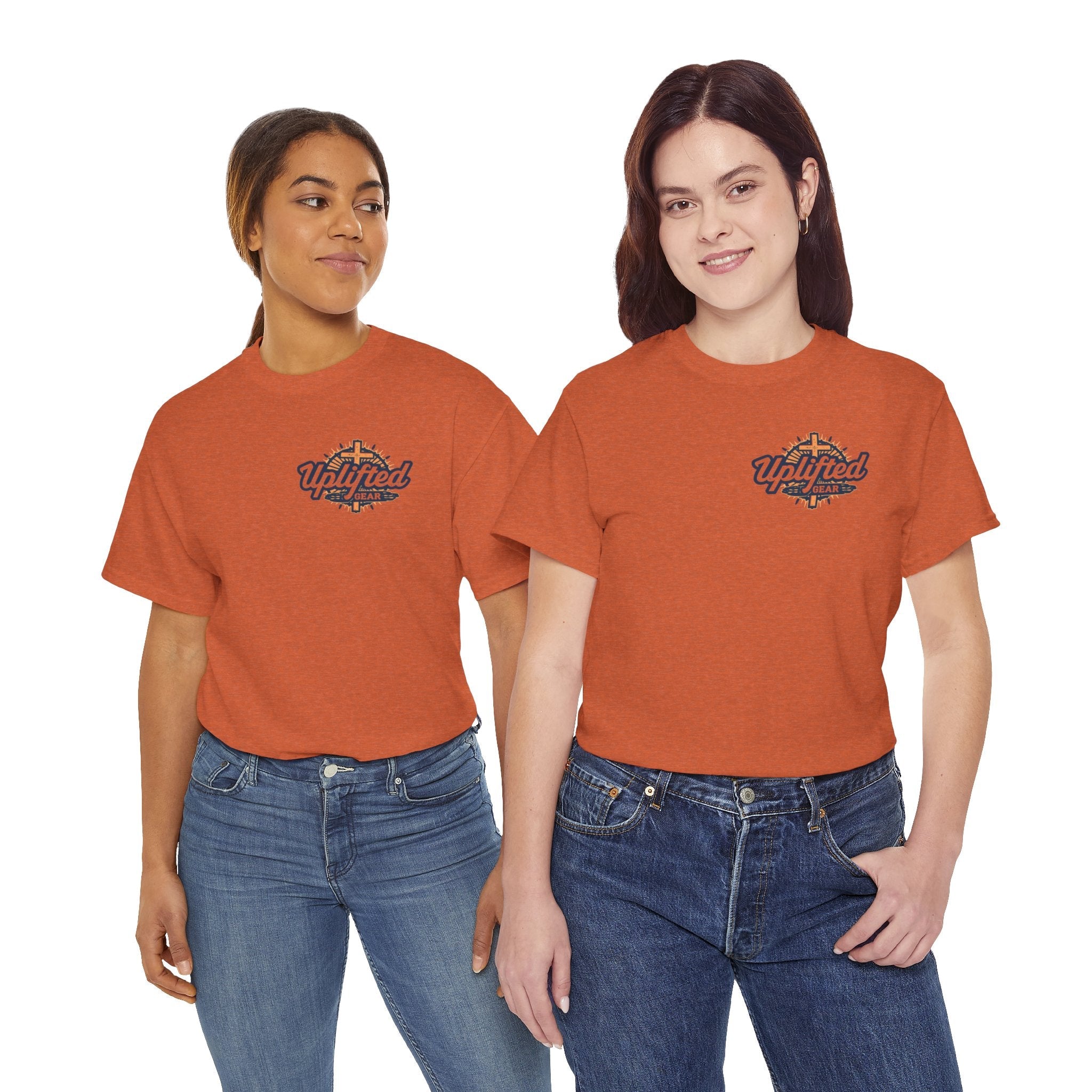Trust in The Lord Proverbs 3:5-6 Biblical Design Unisex Heavy Cotton Tee Printify